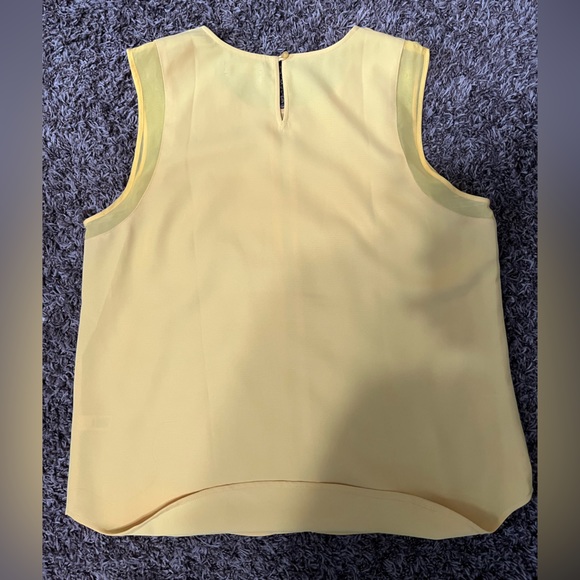 Yellow tank top blouse - Picture 2 of 3
